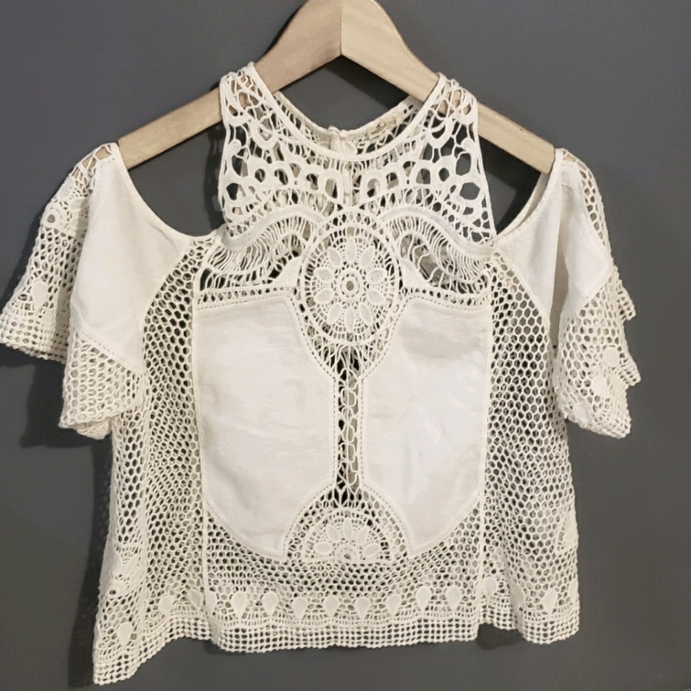 Crocheted Hollister Blouse